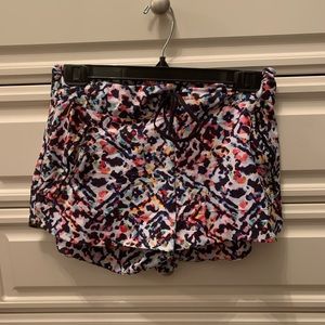 Athleta Colorful Confetti Shorts